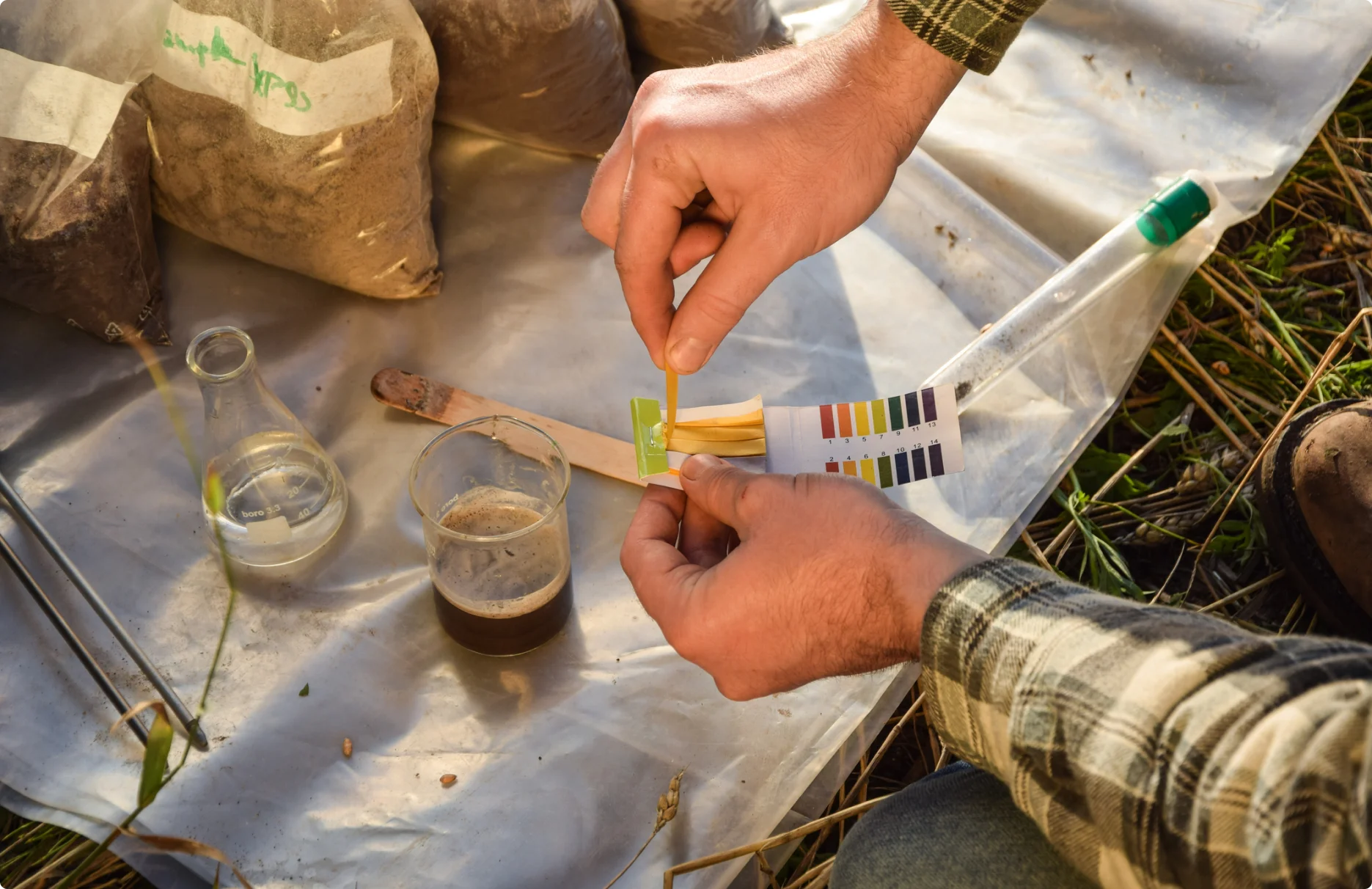 Log your farm's soil tests